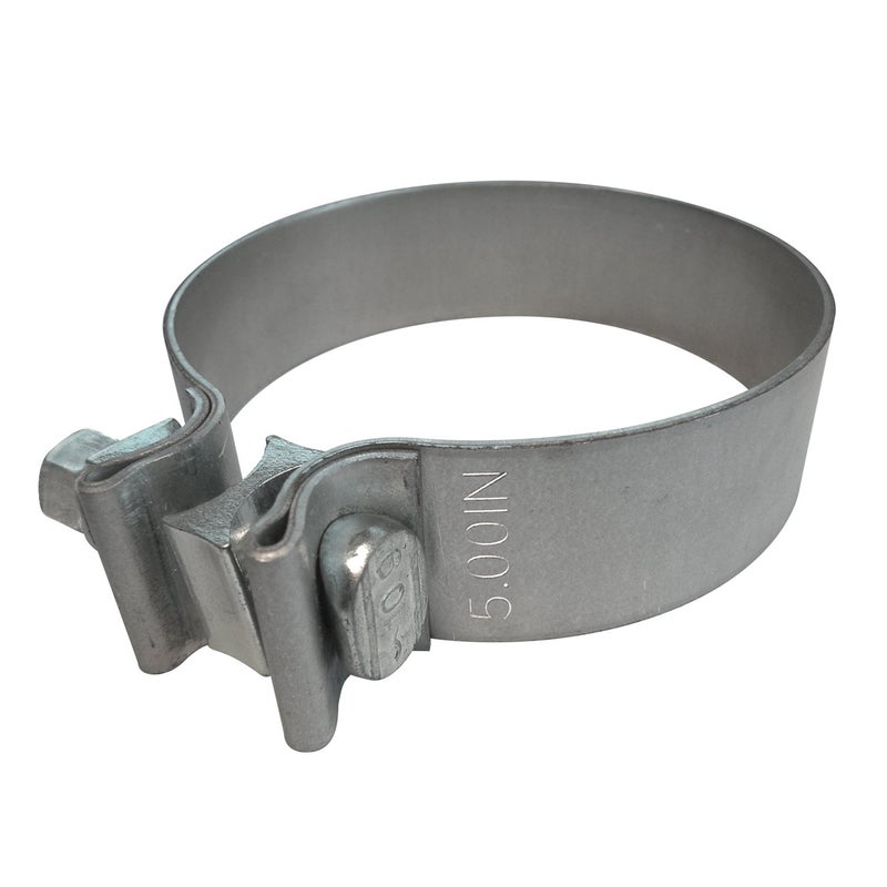 ROADFORMER 5 inch Exhaust Clamp Narrow Band Clamps - Aluminized Steel Muffler Clamps - Image 4